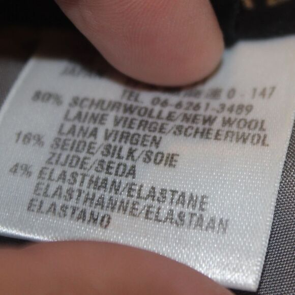 Escada Wool Silk Blend  Mini Skirt Women Size 36/ 6 - Picture 13 of 15